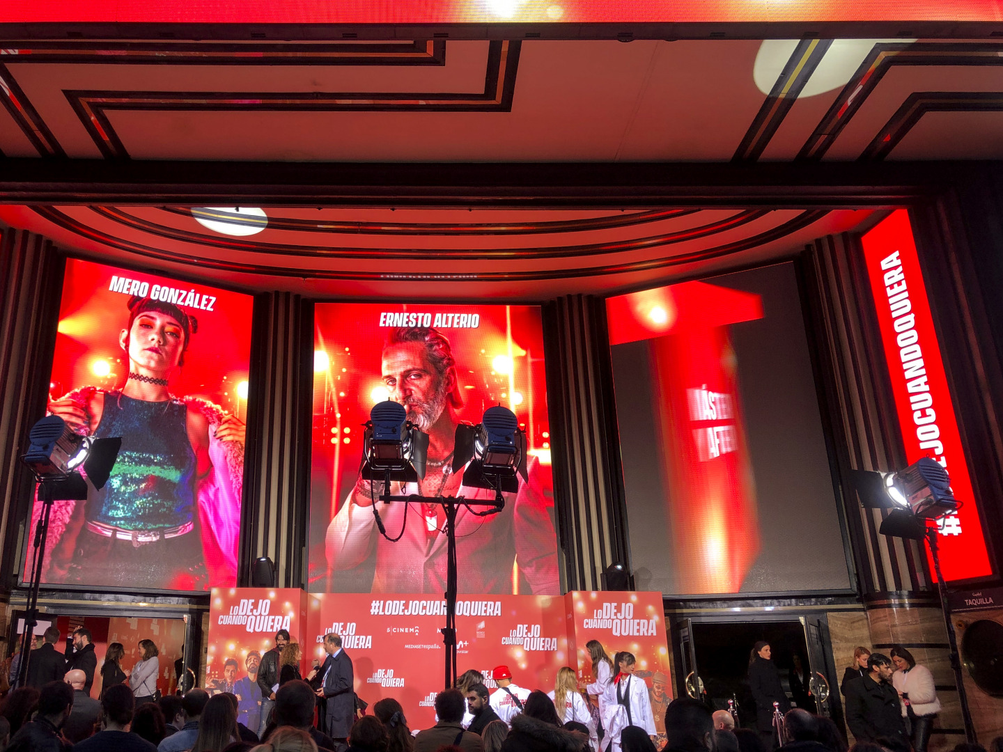 Premiere "Lo dejo cuando quiera"