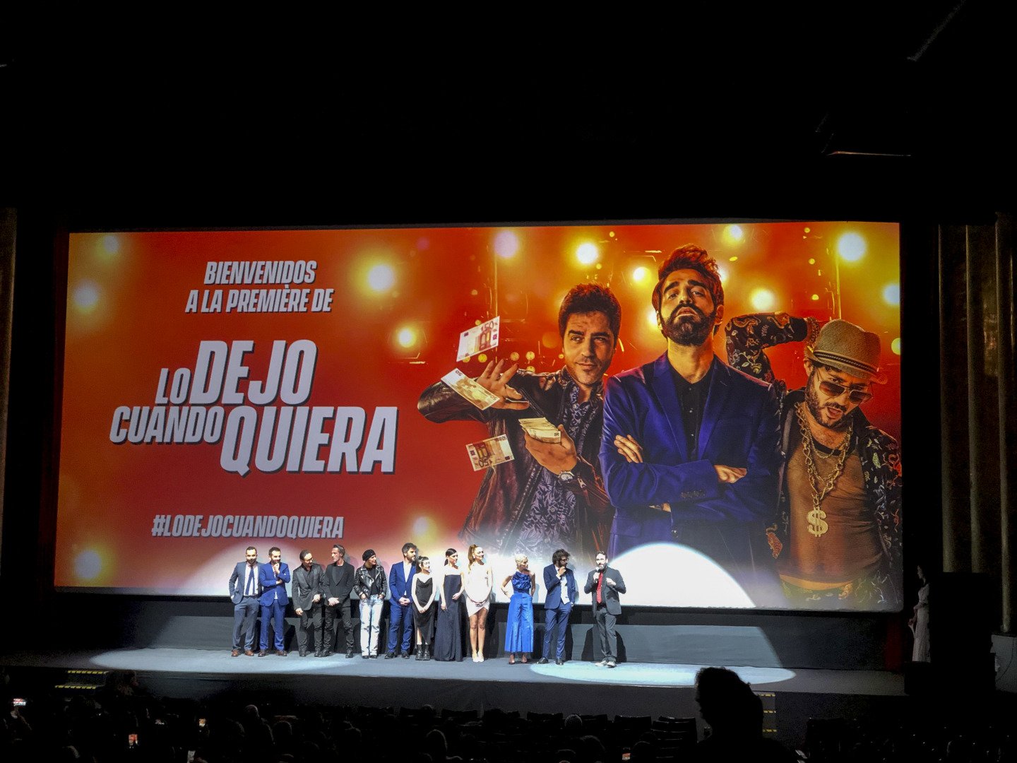 Premiere "Lo dejo cuando quiera"