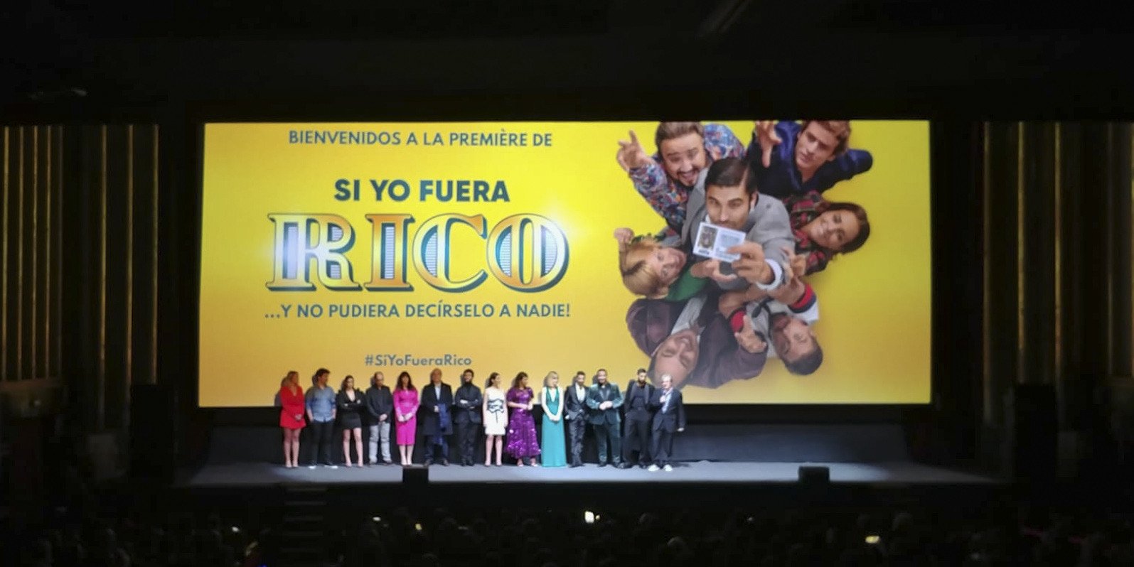 Premiere "Si yo fuera rico"
