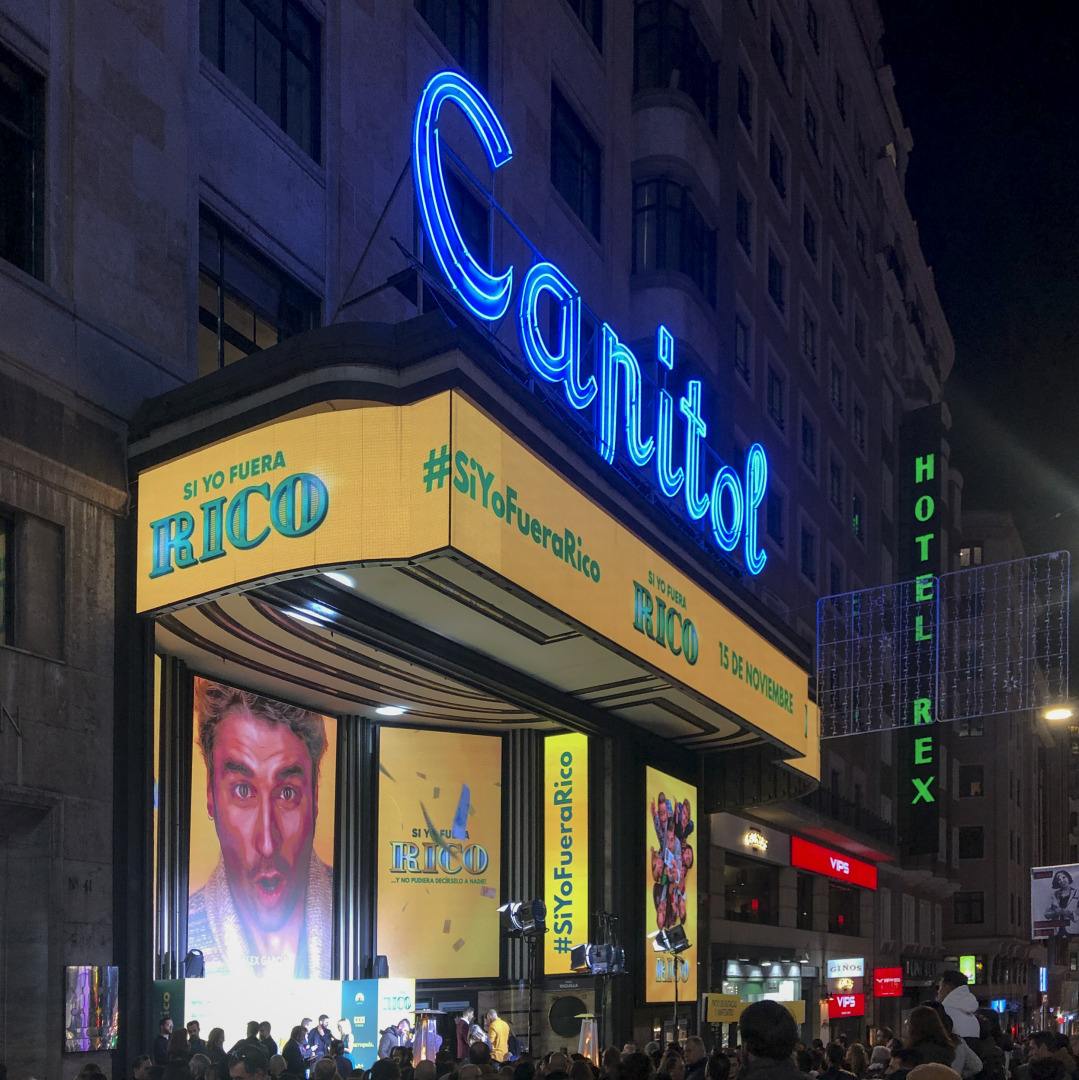 Premiere "Si yo fuera rico"