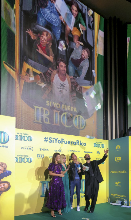 Premiere "Si yo fuera rico"
