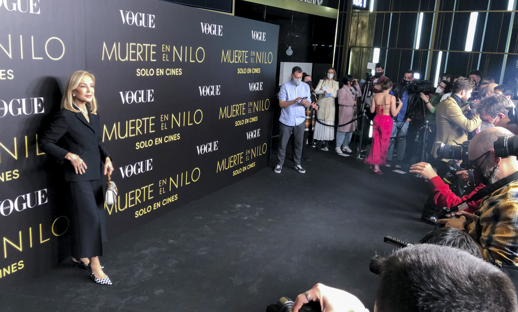 Premiere " Muerte en el Nilo "