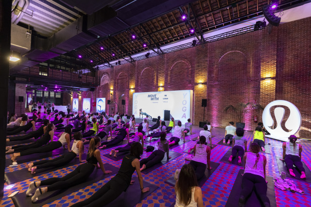 "Move with Lululemon"