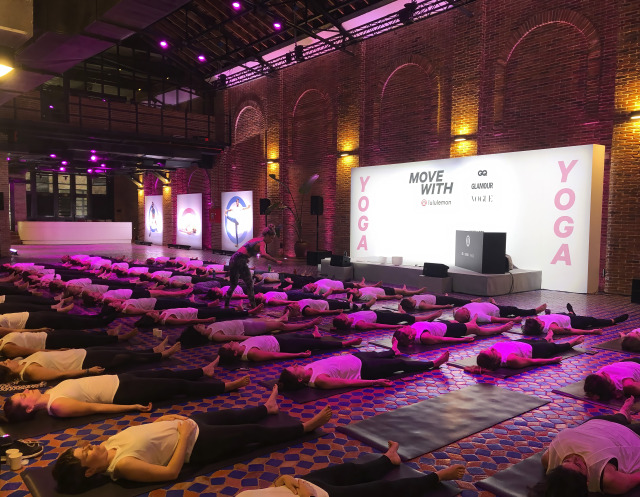 "Move with Lululemon"