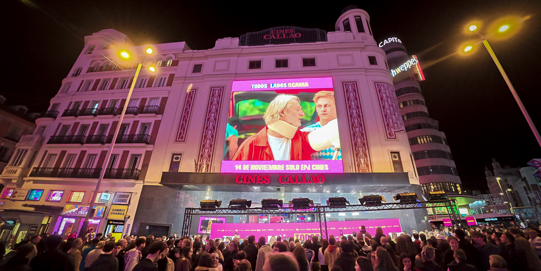 Premiere "Todos los lados de la cama"